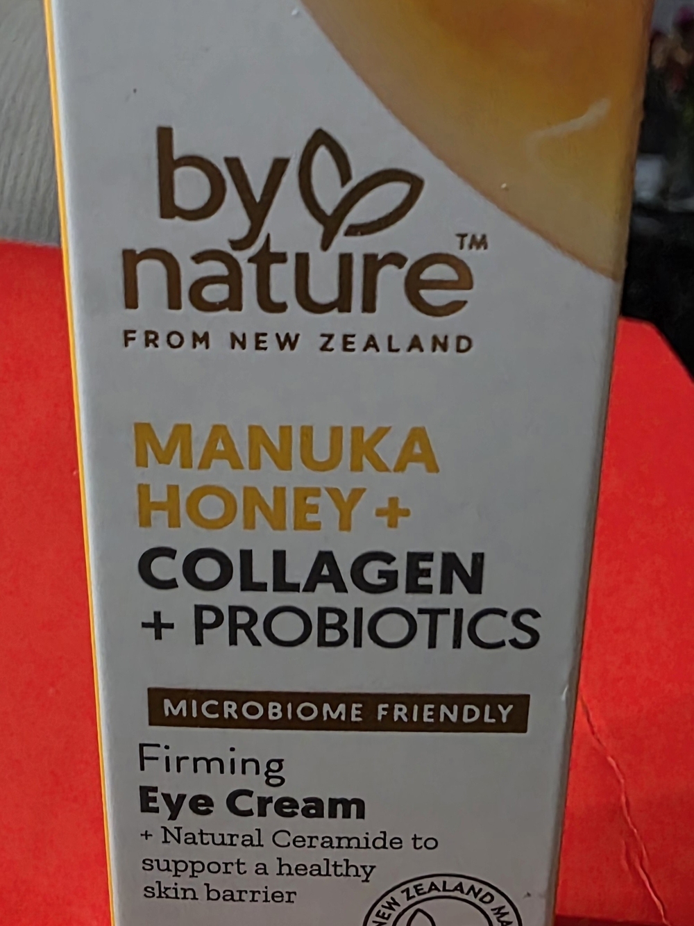 Manuka Honey + Collagen Firming Eye Cream - Gold/White